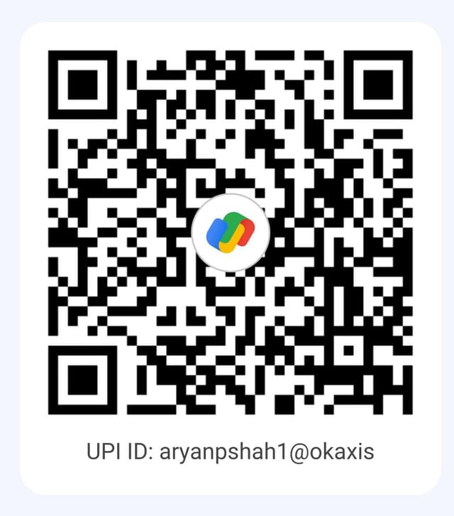 GPay QR code for direct payment